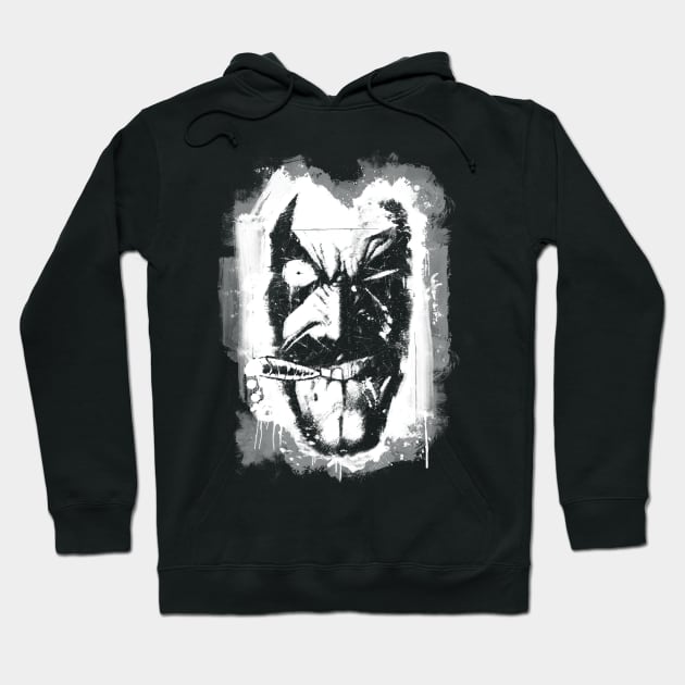 Lobo (w/ Grunge Background) Hoodie by enfuego360